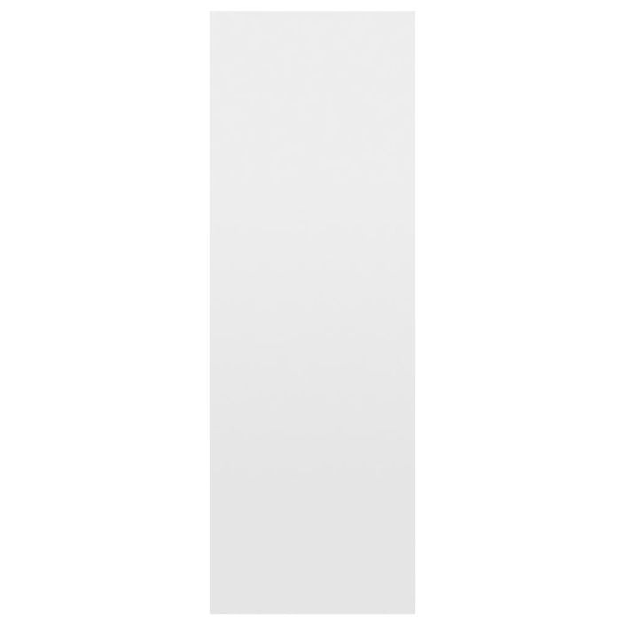 Étagère Blanc brillant 66x30x97,8 cm - Photo n°10