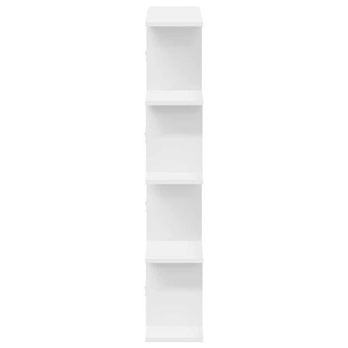 Étagère cube murale 12 compartiments blanc bois d'ingénierie - Photo n°5