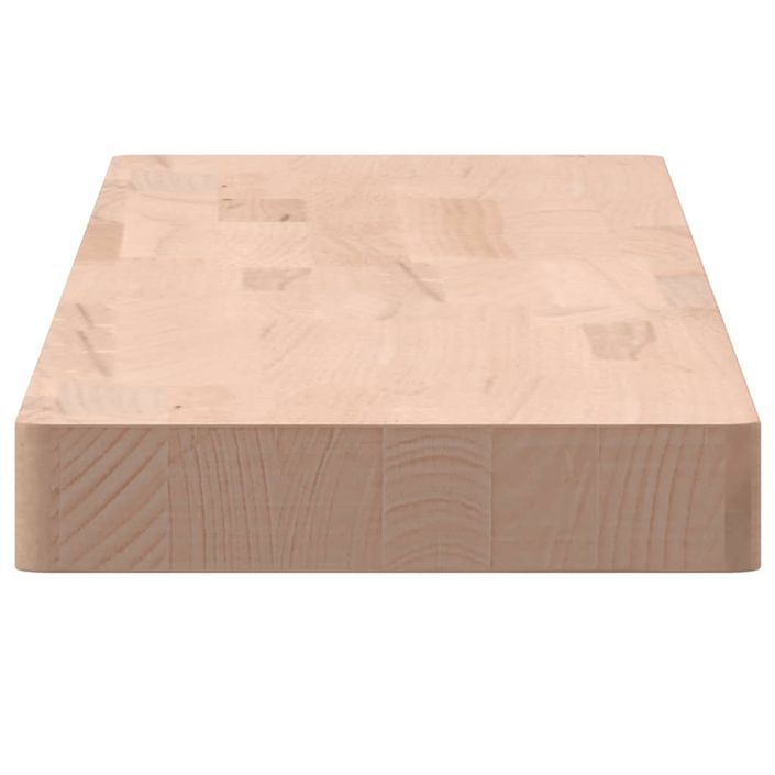 Étagère murale 100x20x4 cm bois massif de hêtre - Photo n°5