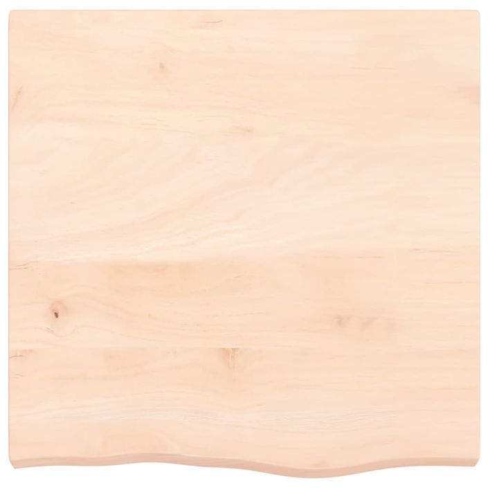 Étagère murale 60x60x(2-6) cm bois de chêne massif non traité - Photo n°3