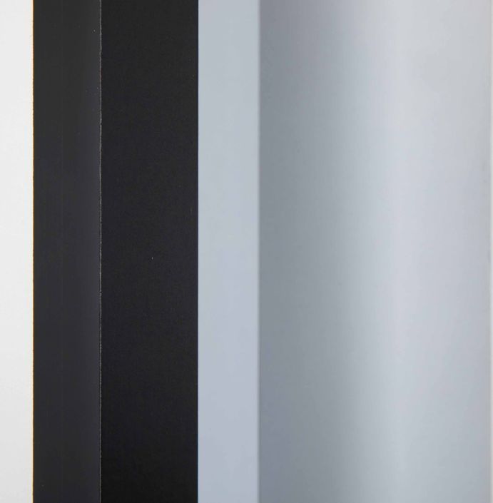 Etagère murale bois noir et blanc Melce 67 cm - Photo n°5