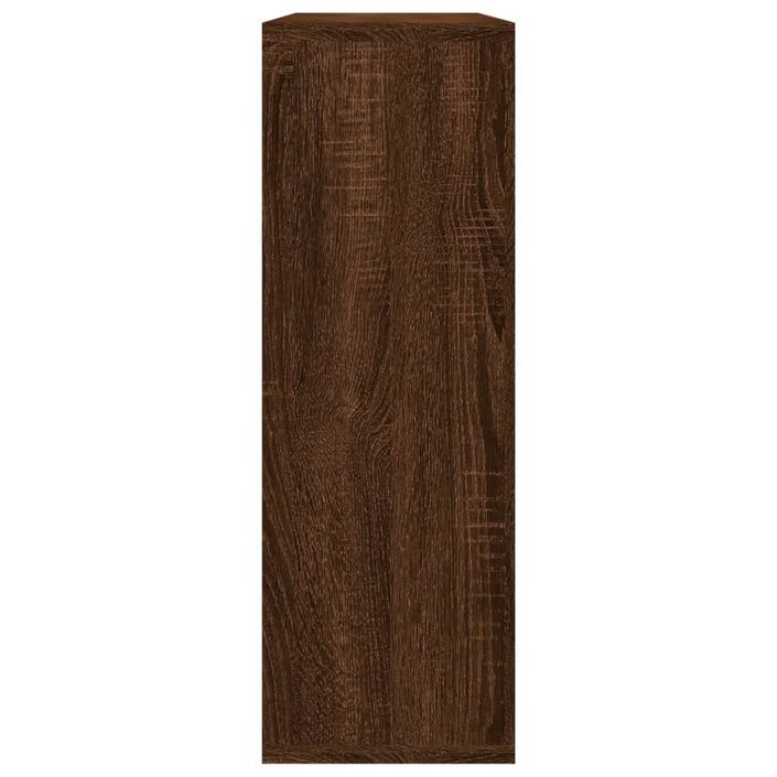 Étagère murale Chêne marron 104x20x58,5 cm Bois d'ingénierie - Photo n°4