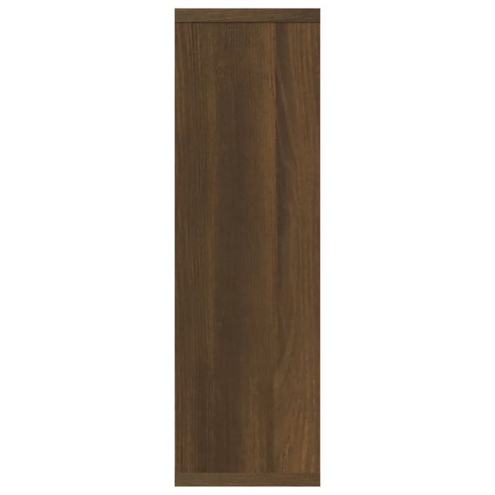 Étagère murale Chêne marron 85x16x52,5 cm Bois d'ingénierie - Photo n°6