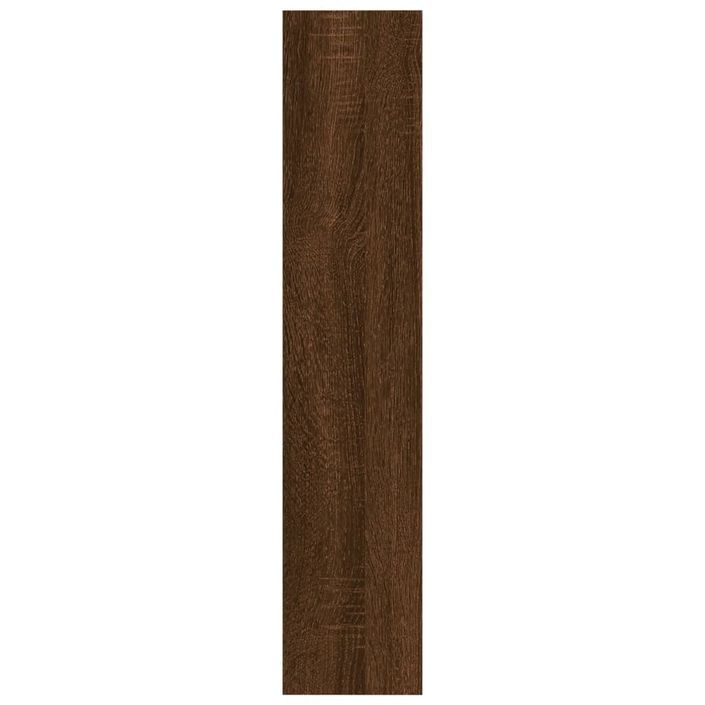 Étagère murale Chêne marron 90x16x78 cm Bois d’ingénierie - Photo n°5