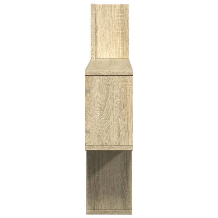 Étagère murale chêne sonoma 100x15x70 cm bois d'ingénierie - Photo n°5