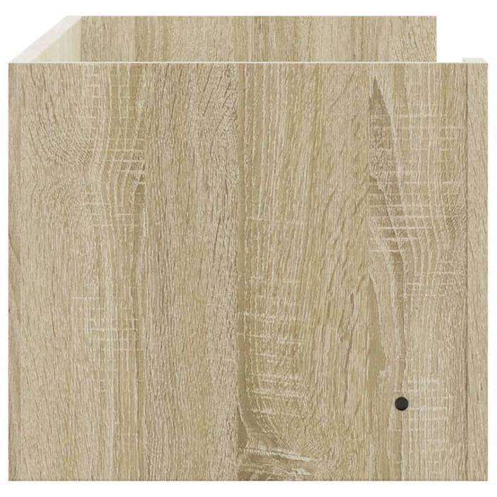 Étagère murale chêne sonoma 100x35x30,5 cm bois d'ingénierie - Photo n°5