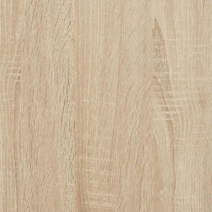 Étagère murale chêne sonoma 43x9x60 cm bois d'ingénierie - Photo n°8