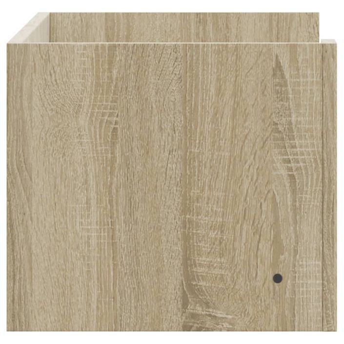 Étagère murale chêne sonoma 70,5x35x30,5 cm bois d'ingénierie - Photo n°5