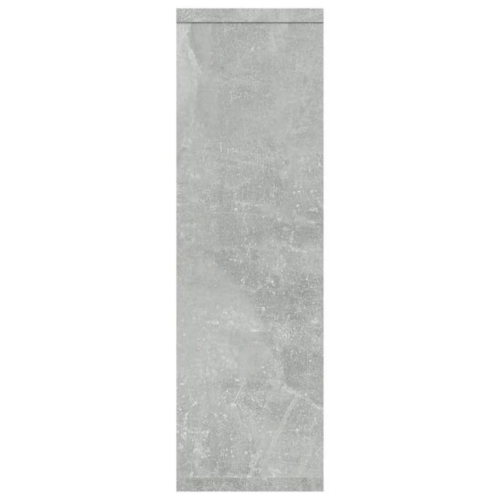 Étagère murale Gris béton 85x16x52,5 cm Bois d'ingénierie - Photo n°6