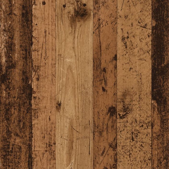 Étagère murale vieux bois 159x18x65 cm bois d'ingénierie - Photo n°9