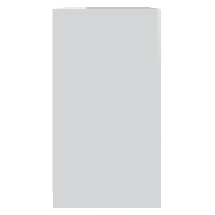 Etagères Blanc brillant 70x40,5x75 cm - Photo n°6