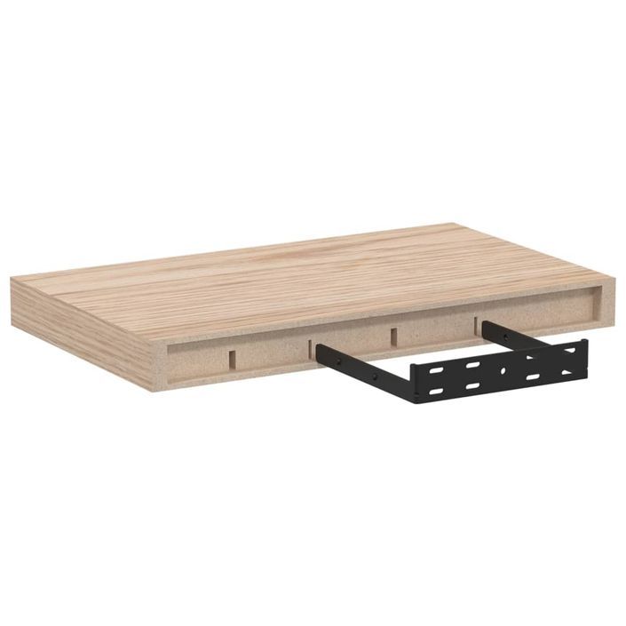 Étagères flottantes 2 pcs 40x23,5x4 cm bois d'ingénierie - Photo n°5