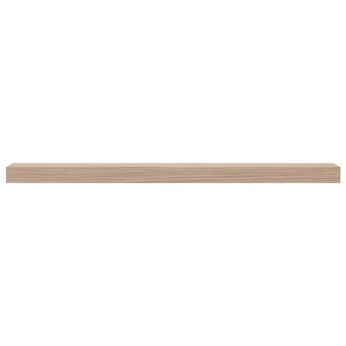 Étagères flottantes 4 pcs 80x23,5x4 cm bois d'ingénierie - Photo n°3