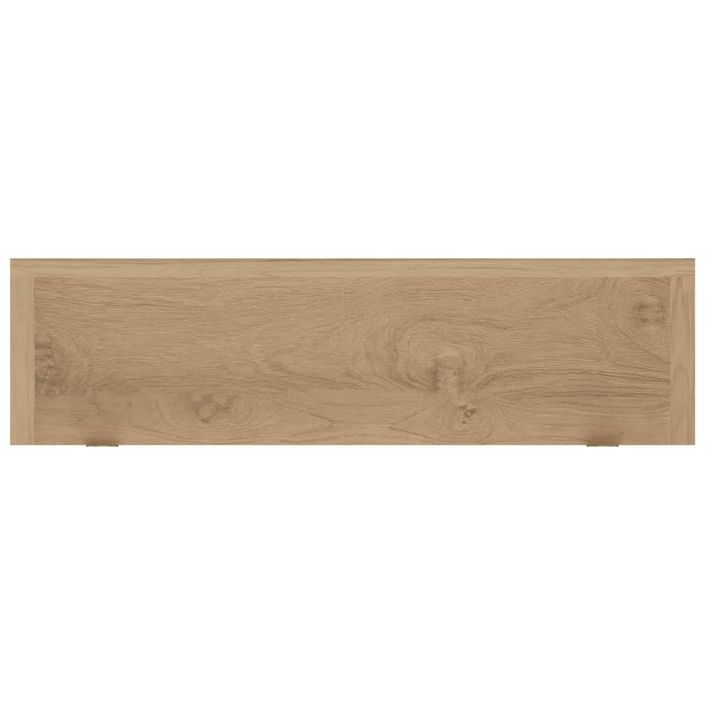 Étagères murales 2 pcs 60x15x4 cm bois de teck massif - Photo n°7