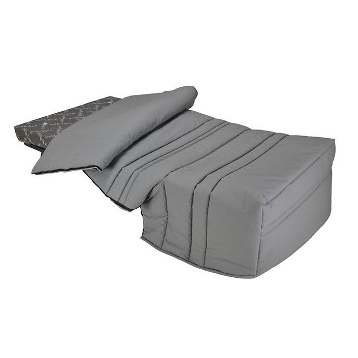 Fauteuil BZ 1 place 90x190 cm tissu matelas 9 cm Optale - Photo n°9