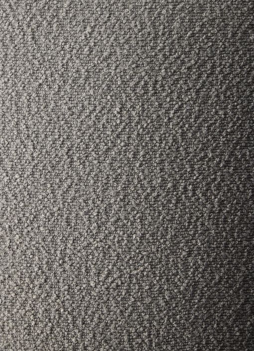 Fauteuil confortable tissu gris clair et pieds bois naturel Korta 75 cm - Photo n°8