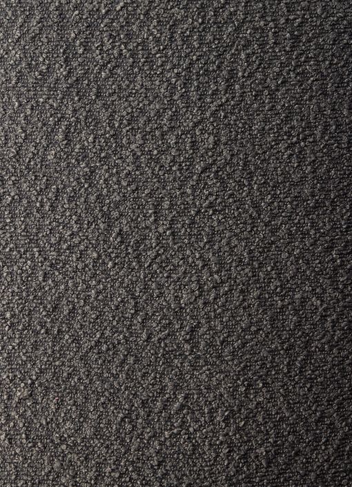 Fauteuil confortable tissu gris foncé et pieds bois naturel Korta 75 cm - Photo n°8