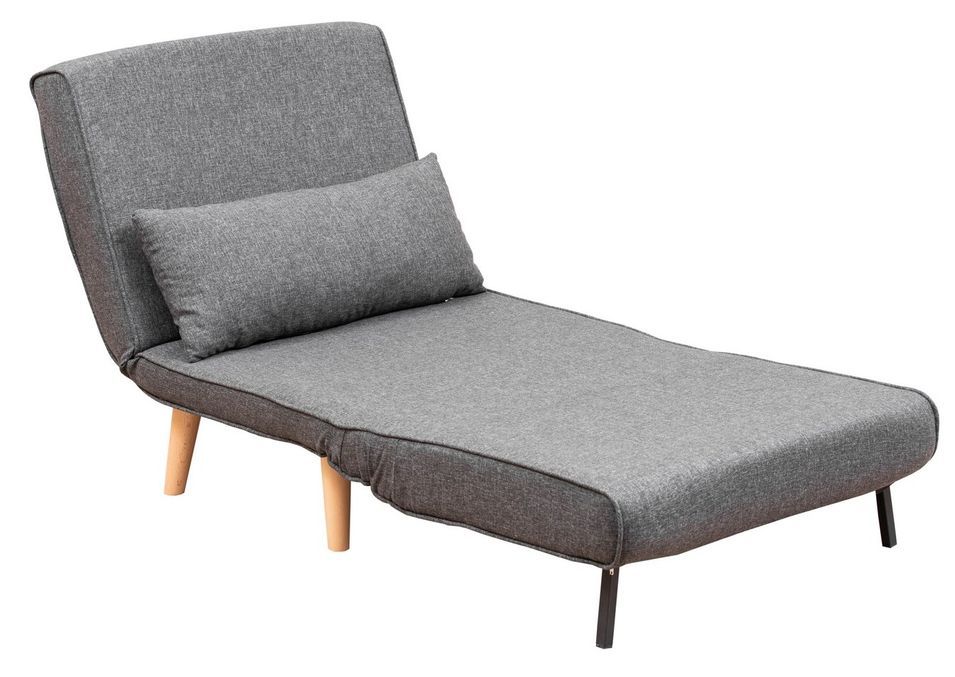 Fauteuil convertible tissu multipositions Relika - Photo n°8