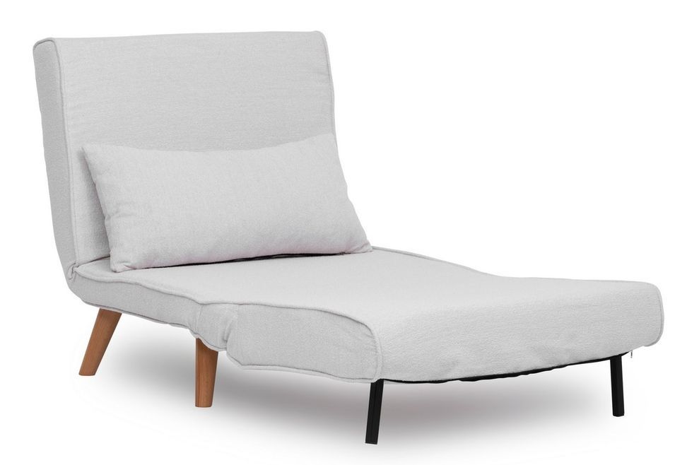 Fauteuil convertible tissu multipositions Relika - Photo n°4