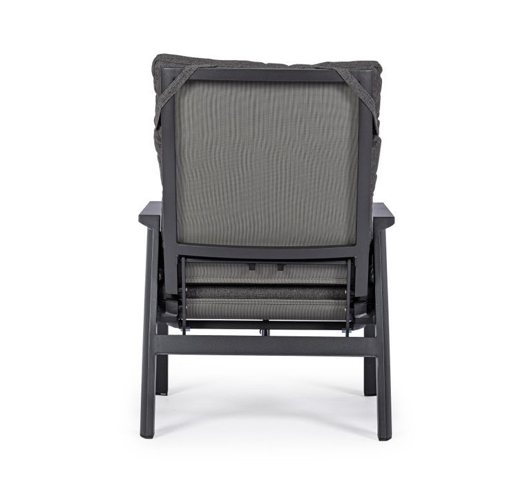 Fauteuil de jardin aluminium avec coussins Keman - Lot de 2 - Photo n°16