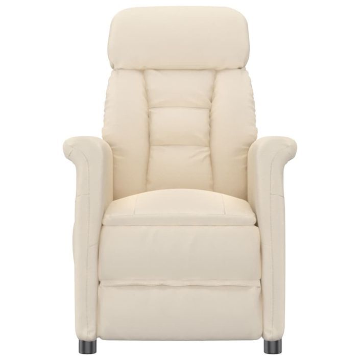 Fauteuil de massage Beige Tissu microfibre - Photo n°3