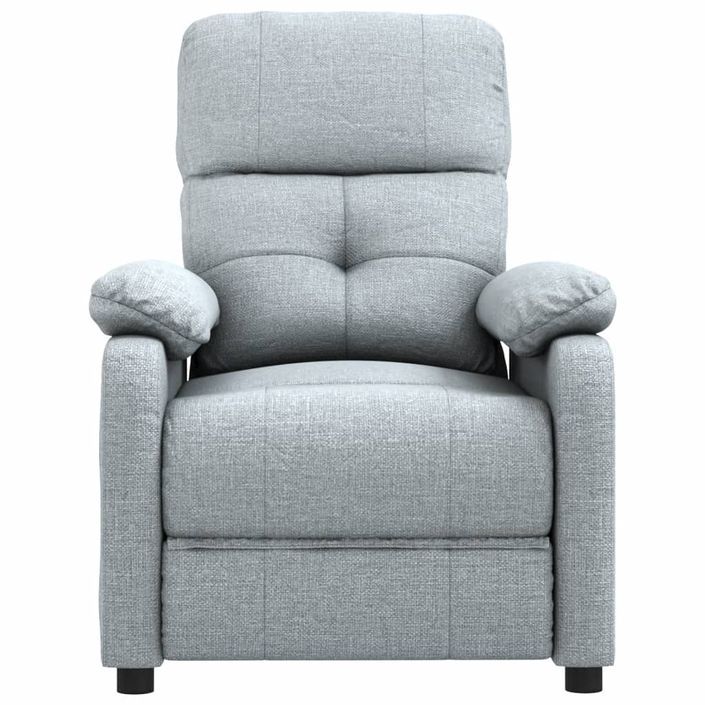 Fauteuil de massage Gris clair Tissu - Photo n°4