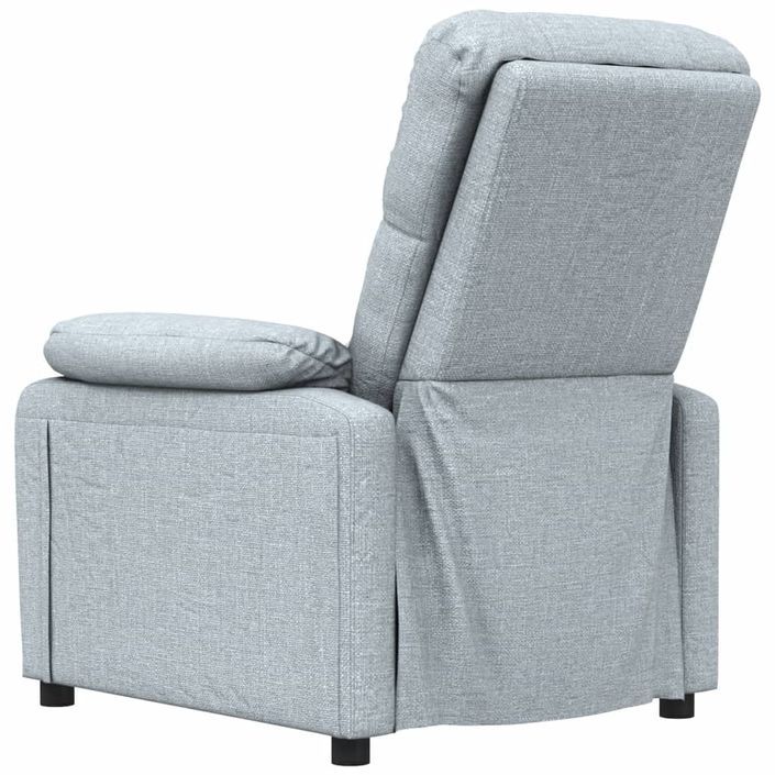 Fauteuil de massage Gris clair Tissu - Photo n°6