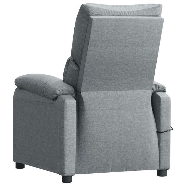 Fauteuil de massage Gris clair Tissu - Photo n°6