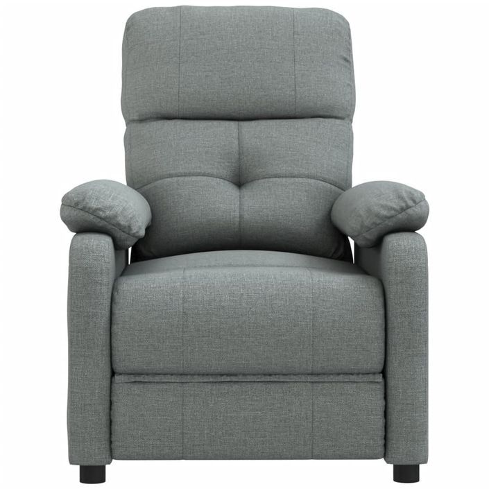 Fauteuil de massage Gris foncé Tissu - Photo n°3