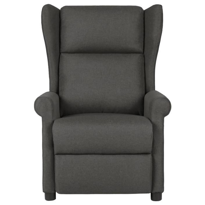 Fauteuil de massage Gris foncé Tissu - Photo n°2