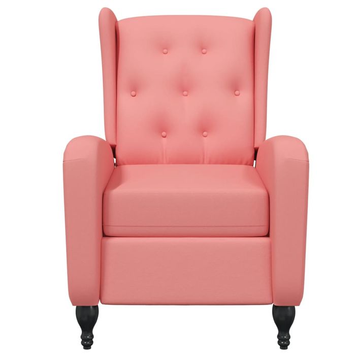 Fauteuil de massage inclinable Rose Velours 2 - Photo n°2