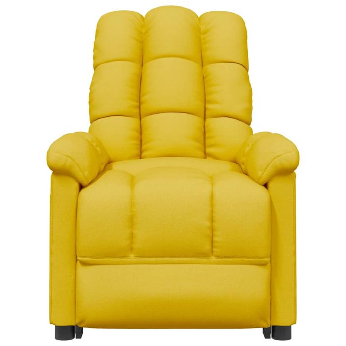 Fauteuil de massage Jaune Tissu - Photo n°3