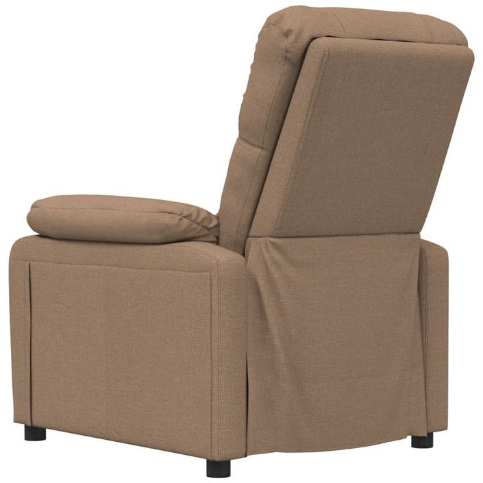 Fauteuil de massage Marron Tissu - Photo n°5