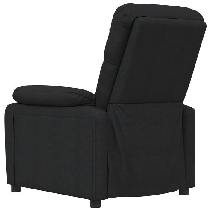 Fauteuil de massage Noir Tissu - Photo n°5