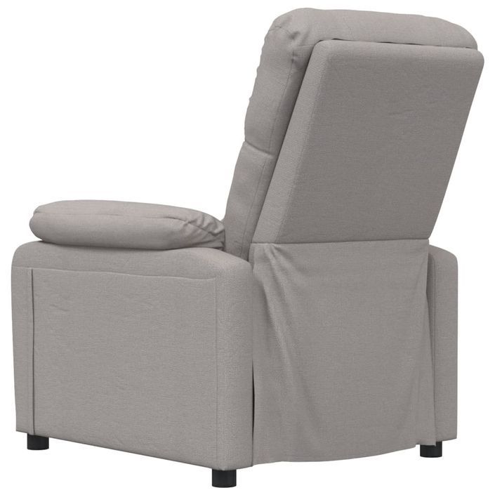 Fauteuil de massage Taupe Tissu - Photo n°5