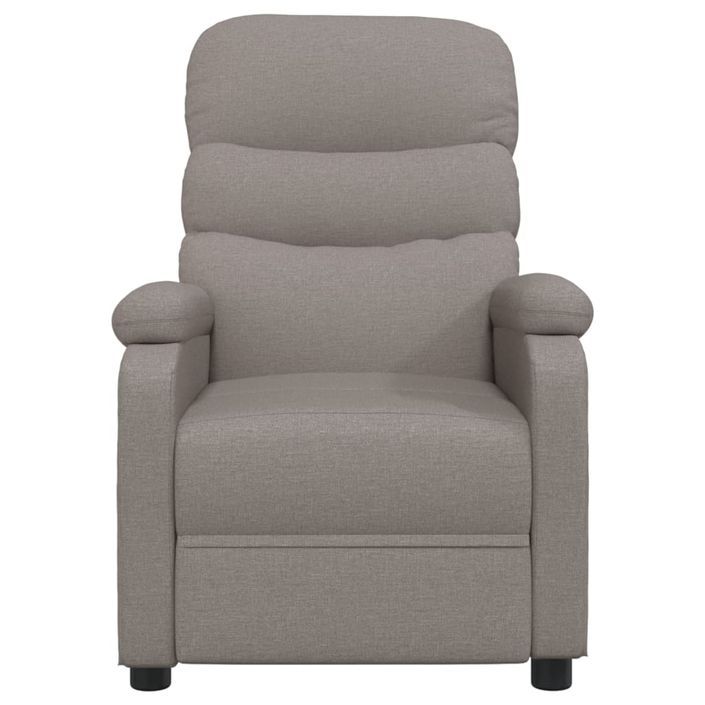 Fauteuil de massage Taupe Tissu - Photo n°4