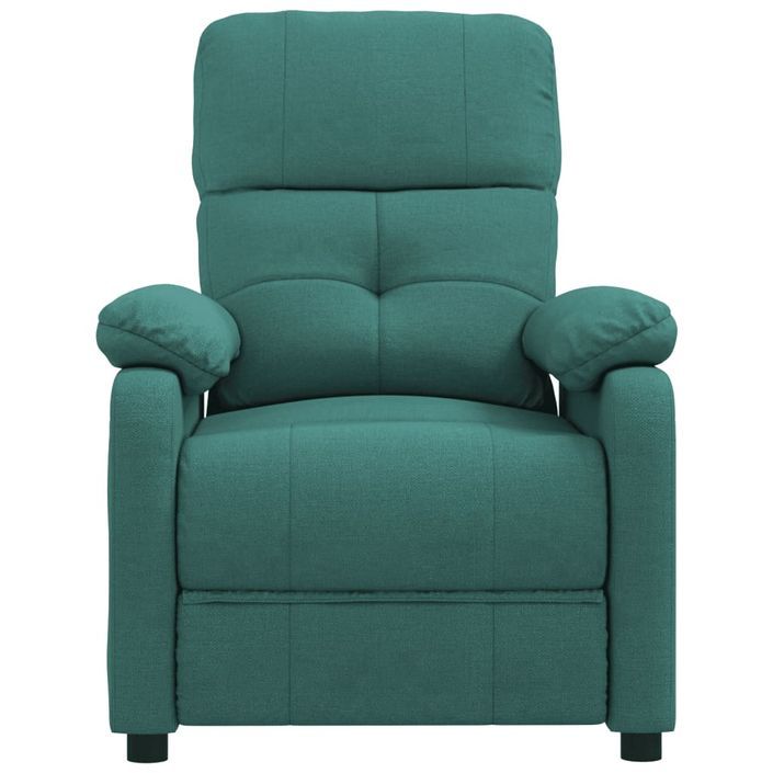 Fauteuil de massage Vert foncé Tissu - Photo n°3