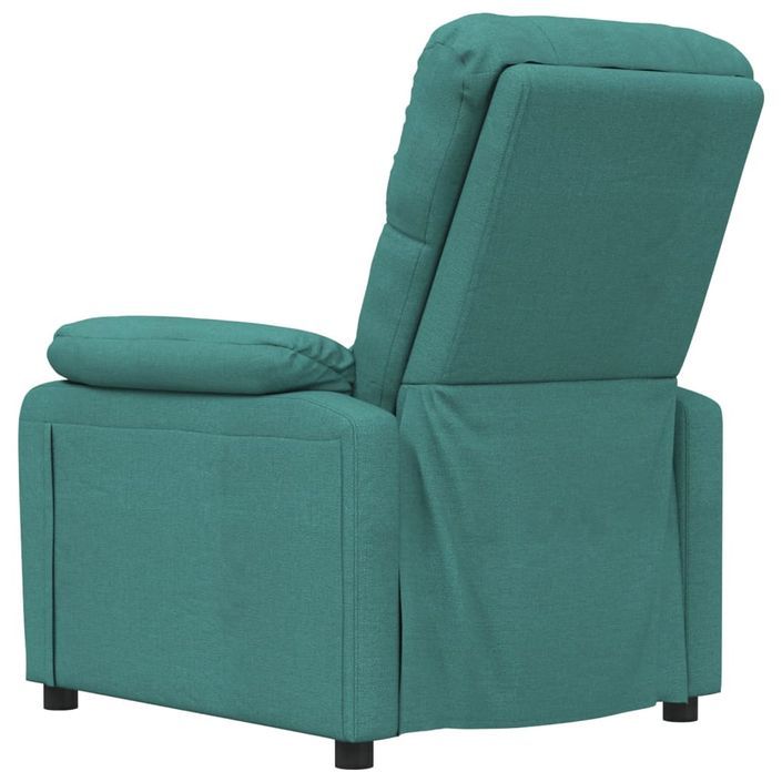 Fauteuil de massage Vert foncé Tissu - Photo n°5