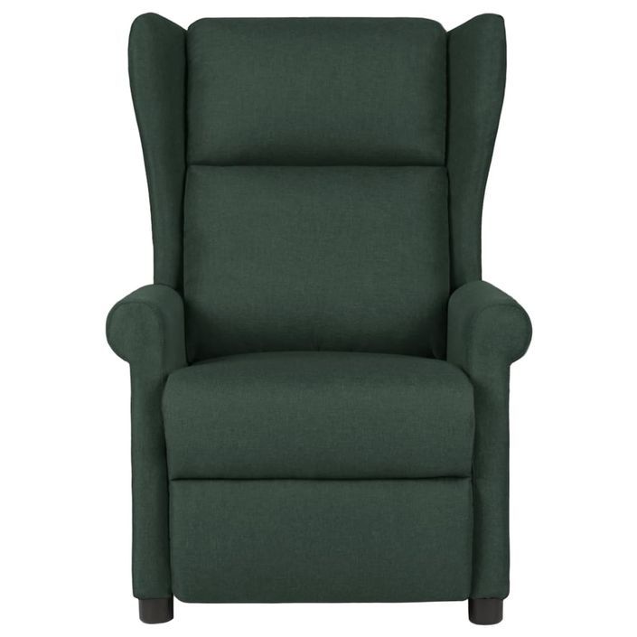 Fauteuil de massage Vert foncé Tissu - Photo n°2