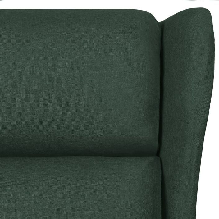 Fauteuil de massage Vert foncé Tissu - Photo n°7