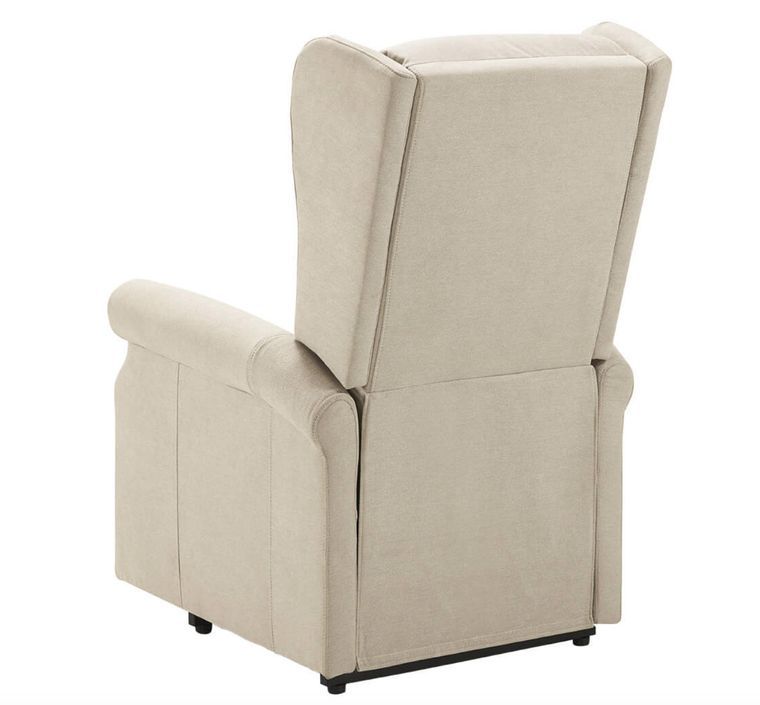 Fauteuil de relaxation et releveur électrique 2 moteurs tissu Agora - Photo n°4