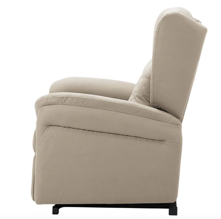 Fauteuil de relaxation et releveur électrique 2 moteurs tissu Kalone - Photo n°6