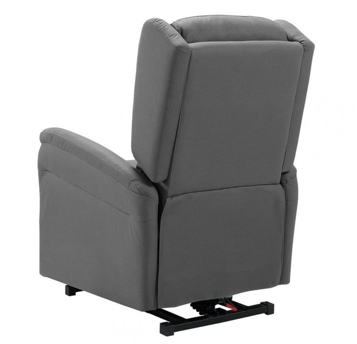 Fauteuil de relaxation et releveur électrique 2 moteurs tissu Kalone - Photo n°7