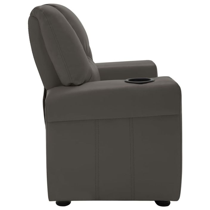 Fauteuil de relaxation pour enfant Similicuir Vikalo - Photo n°3