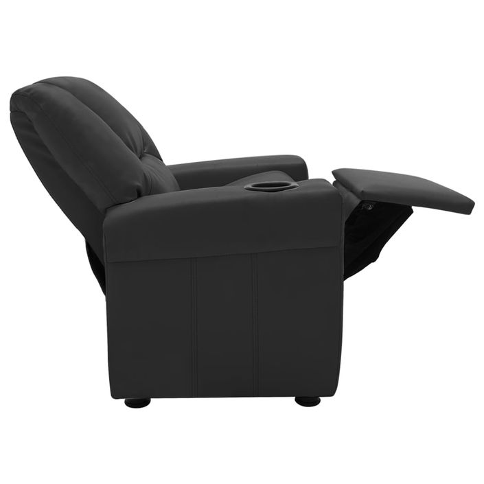 Fauteuil de relaxation pour enfant Similicuir Vikalo - Photo n°4