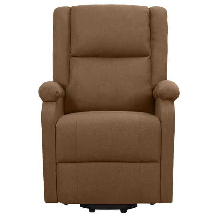 Fauteuil de relaxation relevable électrique en tissu Lonka - Photo n°3