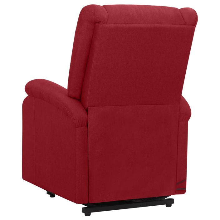 Fauteuil de relaxation relevable électrique en tissu Lonka - Photo n°4