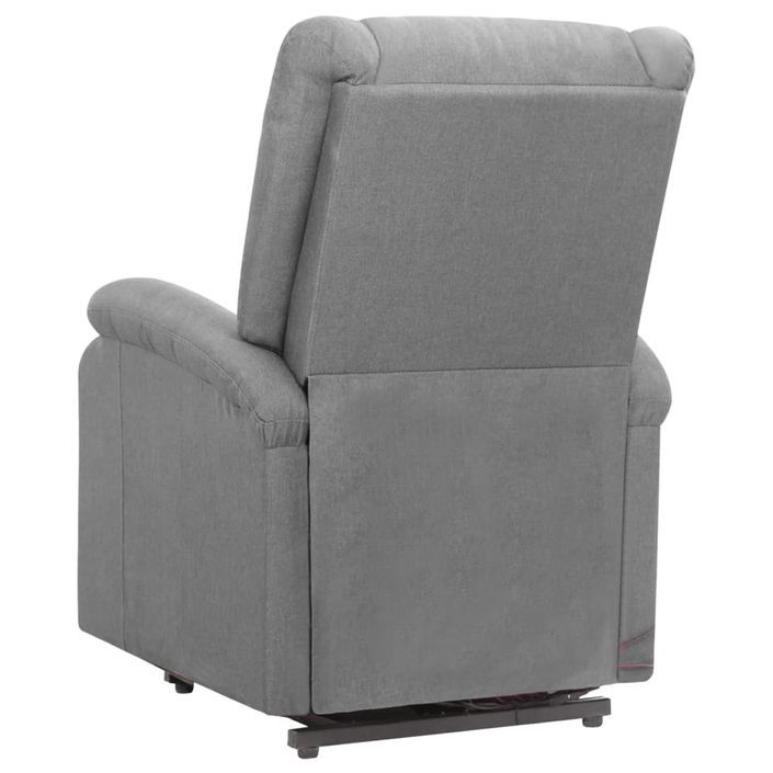 Fauteuil de relaxation relevable électrique en tissu Lonka - Photo n°4