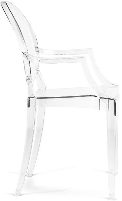 Fauteuil design en polycarbonate transparent ou Opaque - Collection Louiva - Photo n°6