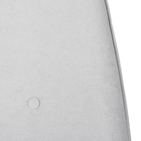 Fauteuil design pivotant à 360º tissu gris clair Oeuf 79 cm - Photo n°5